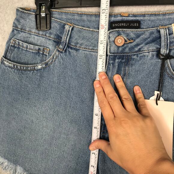 Sincerely Jules Shorts Size 9 29 Jeans Cut Off Super High Rise Vintage Babe Boho - Picture 6 of 10